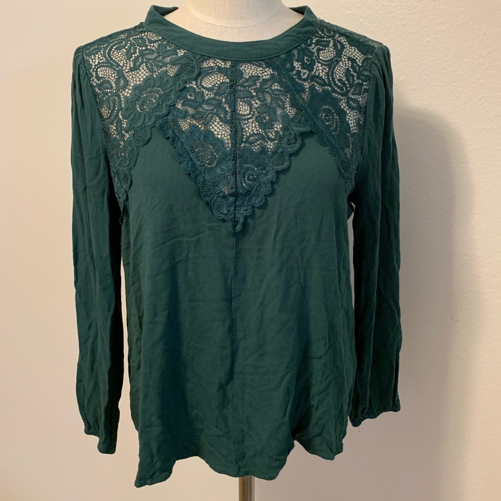 Long sleeve blouse